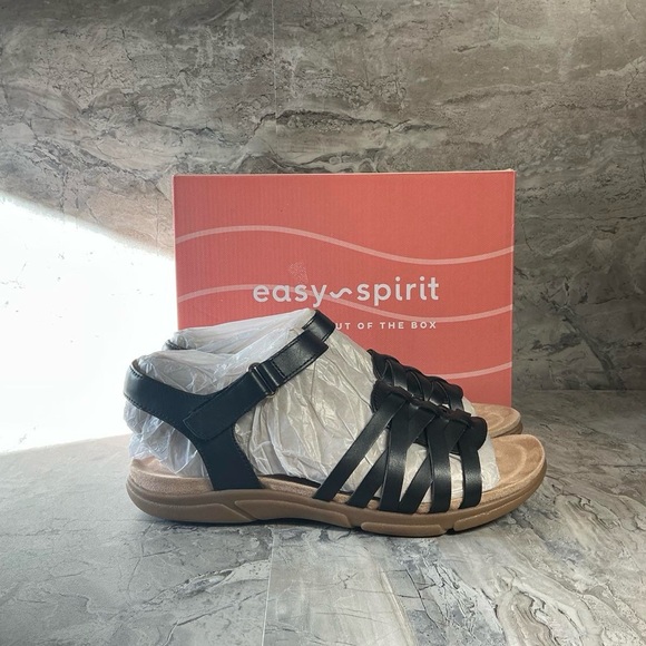 Easy Spirit Women's Marlene Woven Flat Sandals - Picture 7 of 7